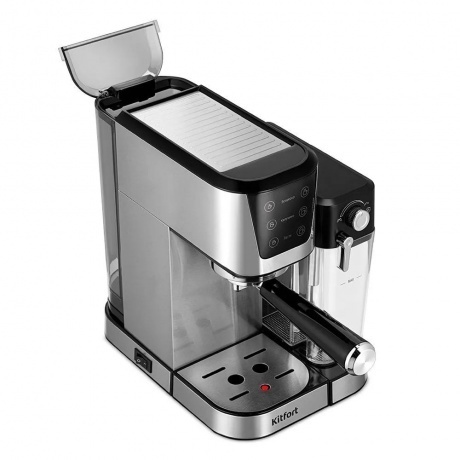 Кофеварка рожковая с автоматическим капучинатором Kitfort КТ-7552 - фото 2