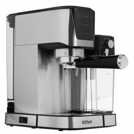 Кофеварка рожковая с автоматическим капучинатором Kitfort КТ-7552 - фото 3