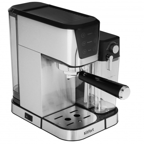 Кофеварка рожковая с автоматическим капучинатором Kitfort КТ-7552 - фото 8