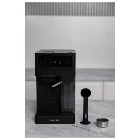 Кофеварка рожковая Garlyn Barista Compact с автоматическим капучинатором - фото 5