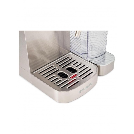 Кофеварка рожковая Hyundai HEM-9999 1350Вт серебристый - фото 11