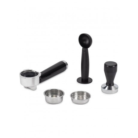 Кофеварка рожковая Hyundai HEM-9990 1350Вт серебристый - фото 12