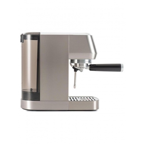 Кофеварка рожковая Hyundai HEM-9990 1350Вт серебристый - фото 5