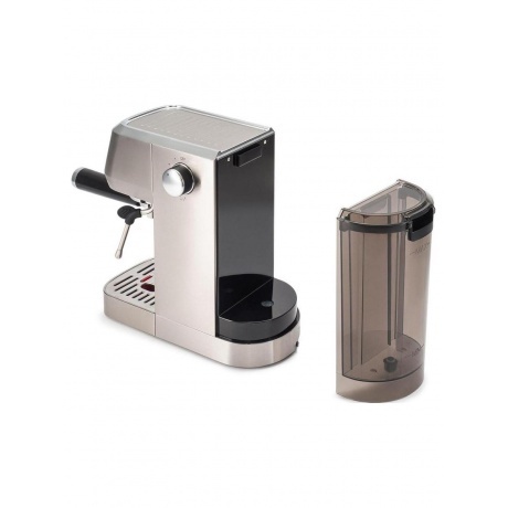 Кофеварка рожковая Hyundai HEM-9990 1350Вт серебристый - фото 7