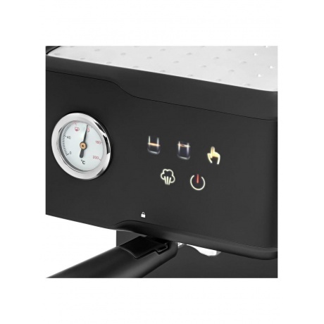 Кофеварка рожковая Hyundai HEM-4204 1000Вт черный - фото 7