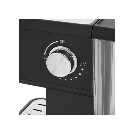 Кофеварка рожковая Hyundai HEM-4204 1000Вт черный - фото 8