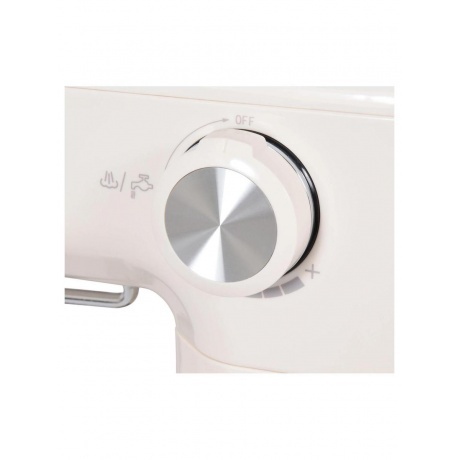 Кофеварка рожковая Hyundai HEM-5300 850Вт бежевый/серебристый - фото 10