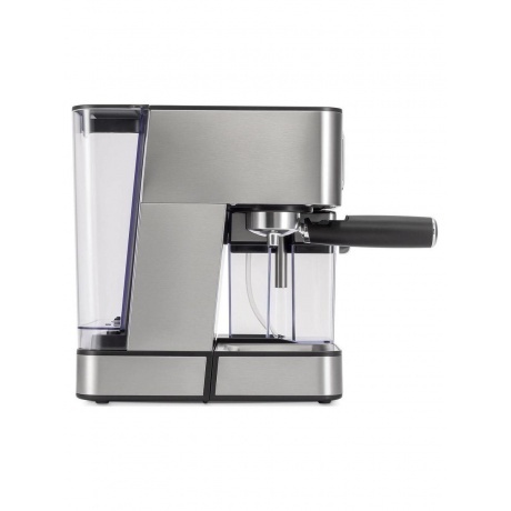 Кофеварка рожковая Hyundai HEM-5306 1350Вт серебристый/черный - фото 5