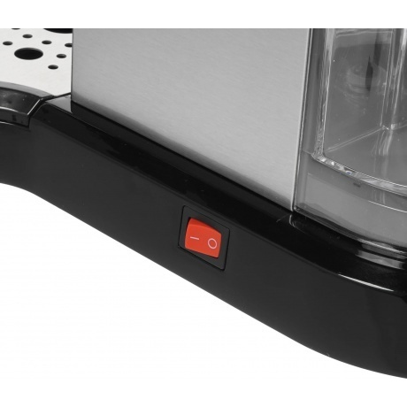 Кофеварка рожковая Vitek VT-1515 1350Вт серебристый - фото 9