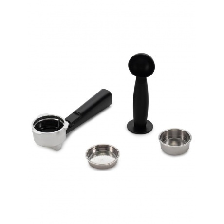 Кофеварка рожковая Hyundai HEM-3203 1000Вт белый/серебристый - фото 11