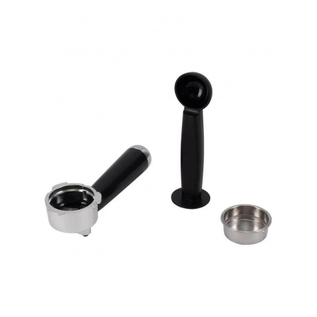 Кофеварка рожковая Hyundai HEM-4305 1350Вт серебристый/черный - фото 7