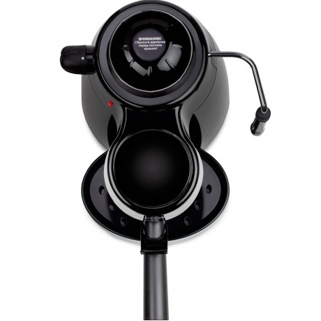 Кофеварка рожковая Vitek VT-1518 черный - фото 4