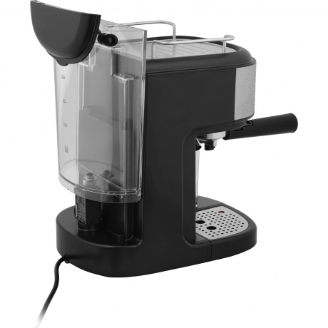 Кофеварка рожковая Vitek Metropolis VT-8489 1250Вт серый/черный - фото 5
