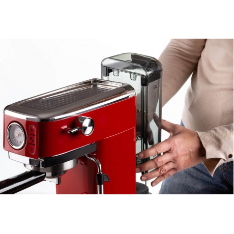 Кофеварка рожковая Ariete 1396/02 Moderna (00M138113AR0), черная - фото 7