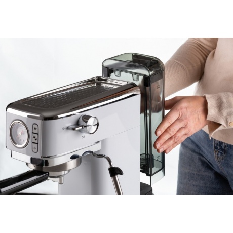 Кофеварка рожковая Ariete 1381 Espresso Slim Moderna (00M138114AR0) - фото 4