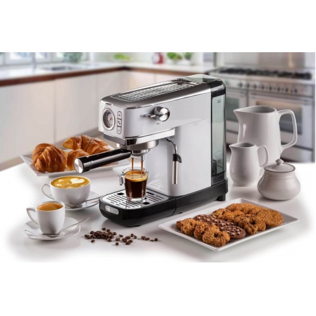 Кофеварка рожковая Ariete 1381 Espresso Slim Moderna (00M138114AR0) - фото 6