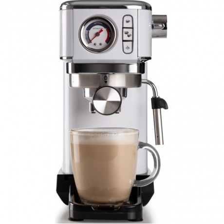 Кофеварка рожковая Ariete 1381 Espresso Slim Moderna (00M138114AR0) - фото 8