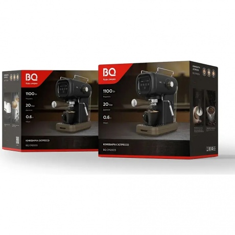 Кофеварка эспрессо BQ CM2005 Черный - фото 6