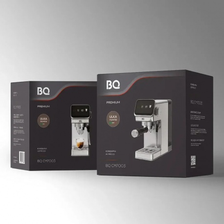 Кофеварка эспрессо BQ CM7003 Стальной - фото 10