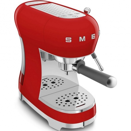 Кофеварка рожковая Smeg ECF02RDEU красная - фото 2