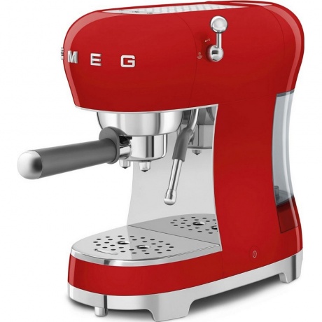 Кофеварка рожковая Smeg ECF02RDEU красная - фото 6