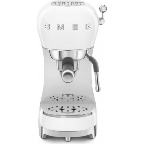 Кофеварка рожковая Smeg ECF02WHEU белая - фото 1