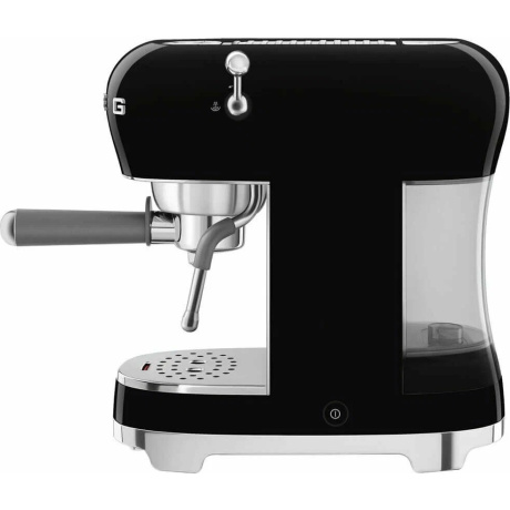 Кофеварка рожковая Smeg ECF02BLEU черная - фото 4