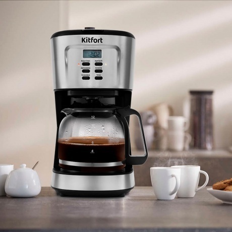 Кофеварка капельная Kitfort КТ-727 - фото 2