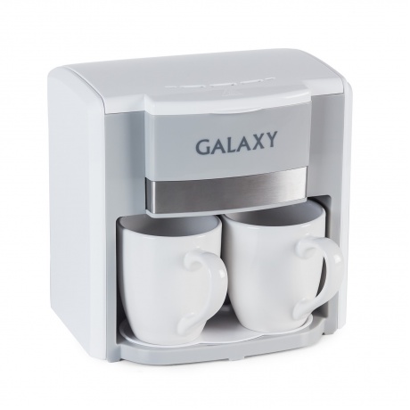 Кофеварка капельная Galaxy GL 0708 White - фото 1