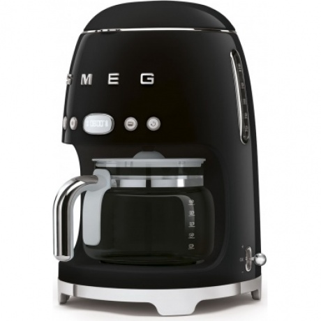 Кофеварка капельная Smeg DCF02BLEU Стиль 50-х годов, 10 чашек, 1.4 л, черная - фото 3