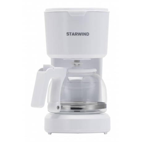 Кофеварка капельная Starwind STD0611 600Вт белый - фото 3