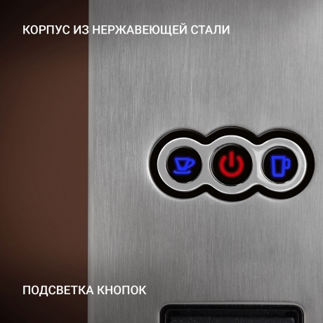 Кофеварка капельная Polaris PCM 2020 3-in-1 капсулы/молотый/зерновой - фото 5