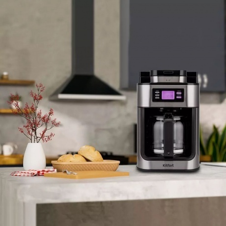Кофеварка автоматичекая Kitfort КТ-781 - фото 5