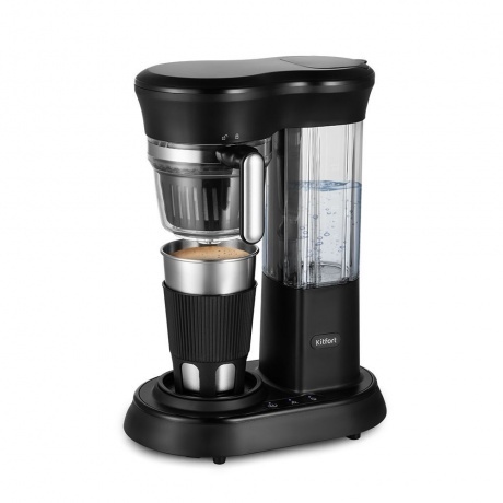 Кофеварка автоматичекая Kitfort КТ-7141 - фото 1