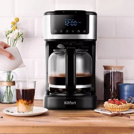 Кофеварка капельная Kitfort КТ-7181 - фото 8