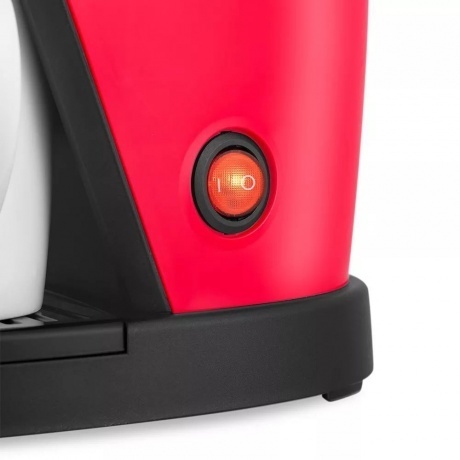 Кофеварка капельная Kitfort КТ-7188-1 черно-малиновый - фото 3