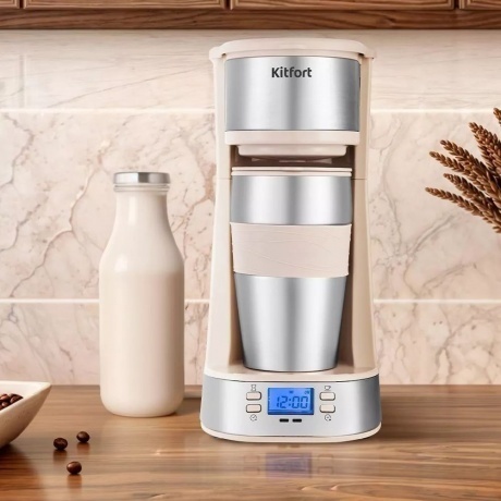 Кофеварка капельная Kitfort КТ-7313 - фото 2