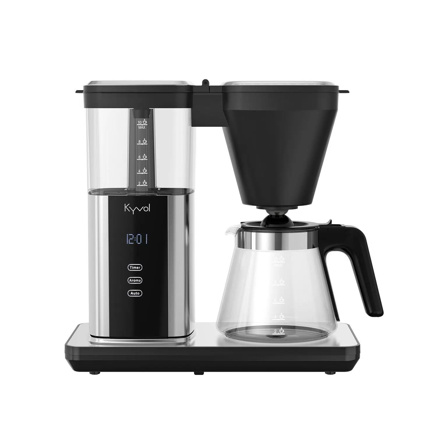 Кофеварка Kyvol Premium Drip Coffee Maker CM06 CM-DM101A хорошее состояние; ложка мерная пресс для кофе cilio