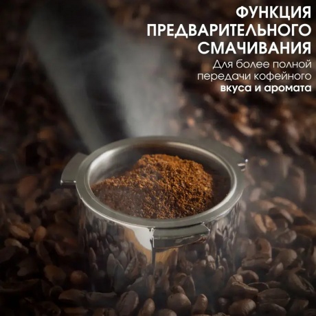 Капельная кофеварка со встроенной кофемолкой BQ CM7002 Стальной-Черный - фото 12