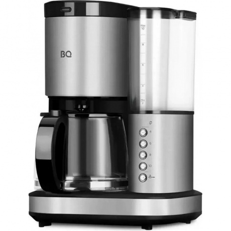 Капельная кофеварка со встроенной кофемолкой BQ CM7002 Стальной-Черный - фото 15