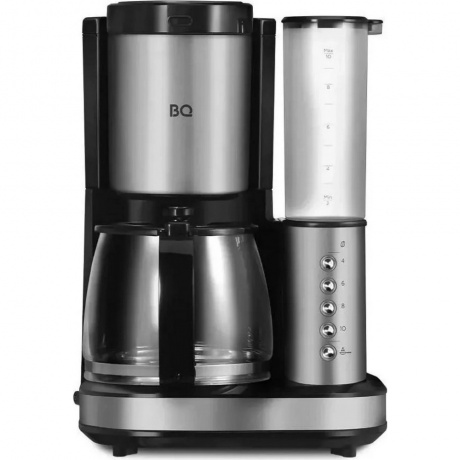 Капельная кофеварка со встроенной кофемолкой BQ CM7002 Стальной-Черный - фото 16