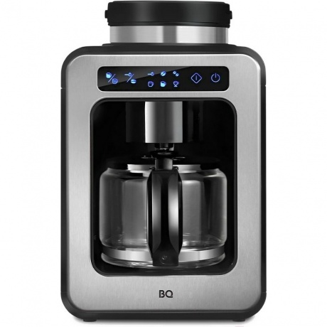 

Капельная кофеварка со встроенной кофемолкой BQ CM7000 Стальной-Черный