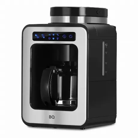 Капельная кофеварка со встроенной кофемолкой BQ CM7000 Стальной-...