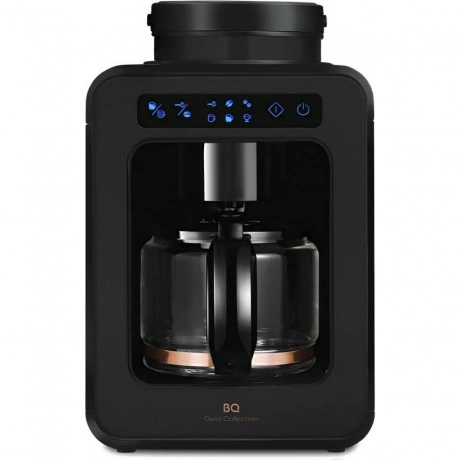Капельная кофеварка со встроенной кофемолкой BQ CM7000 Черный-Ро...