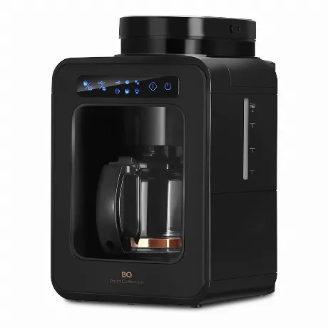 Капельная кофеварка со встроенной кофемолкой BQ CM7000 Черный-Ро...