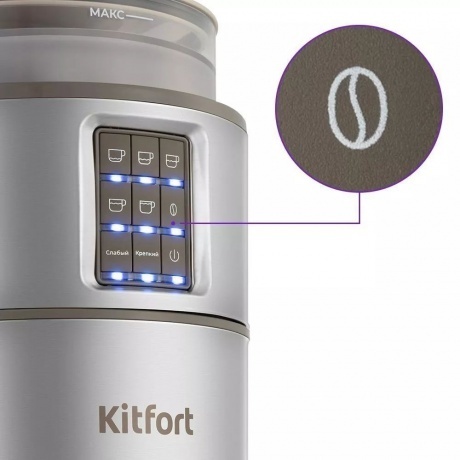 Кофеварка автоматичекая Kitfort КТ-7204 - фото 5