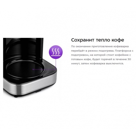 Кофеварка капельная Kitfort КТ-7222 - фото 25