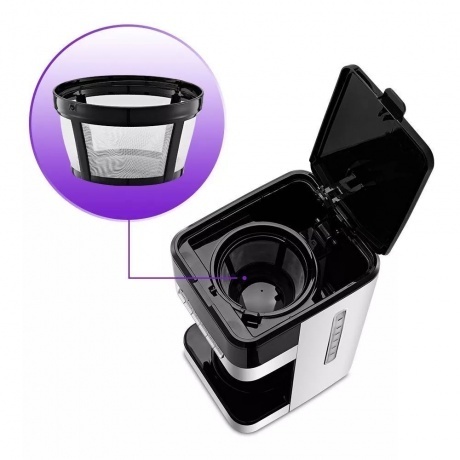 Кофеварка капельная Kitfort КТ-7203 - фото 4