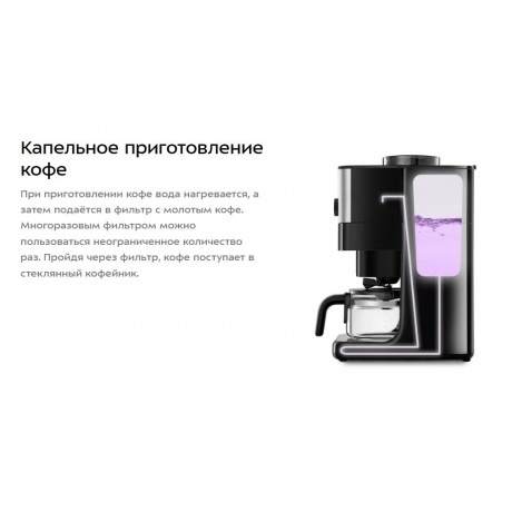 Кофеварка автоматичекая Kitfort КТ-7288 - фото 14