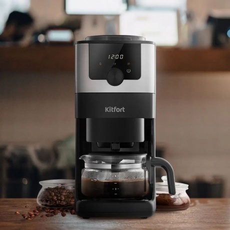 Кофеварка автоматичекая Kitfort КТ-7288 - фото 10
